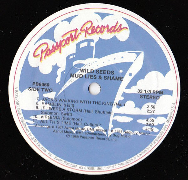 Wild Seeds : Mud, Lies & Shame (LP, Album)