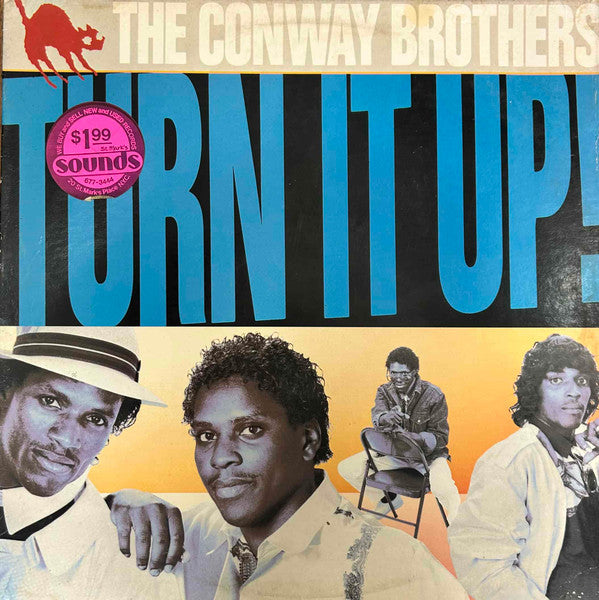 The Conway Brothers : Turn It Up! (LP, Album, Promo)