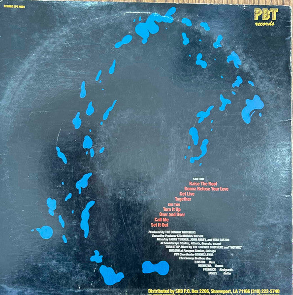 The Conway Brothers : Turn It Up! (LP, Album, Promo)