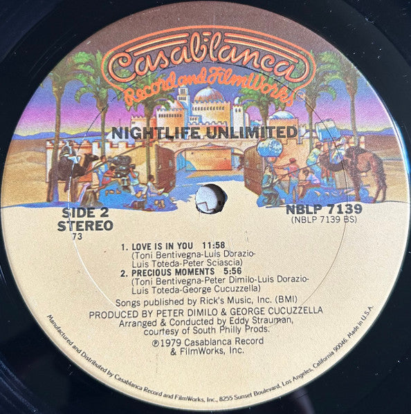 Nightlife Unlimited : Nightlife Unlimited (LP, Album, 73 )