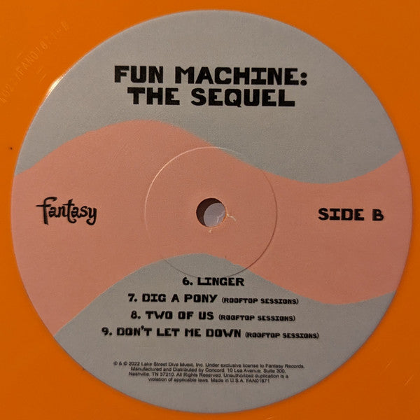 Lake Street Dive : Fun Machine: The Sequel (12", EP, Ltd, Tan)