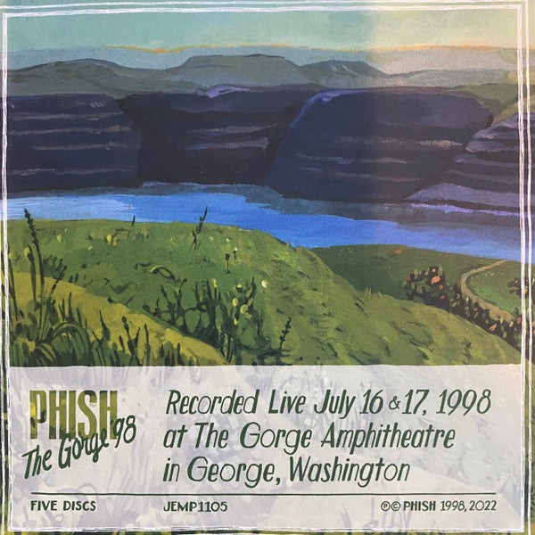 Phish : The Gorge '98 (Box, Ltd + 5xCD, Album, RM)