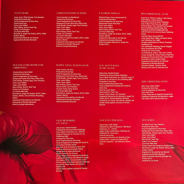 Alicia Keys : Santa Baby (LP, Album)