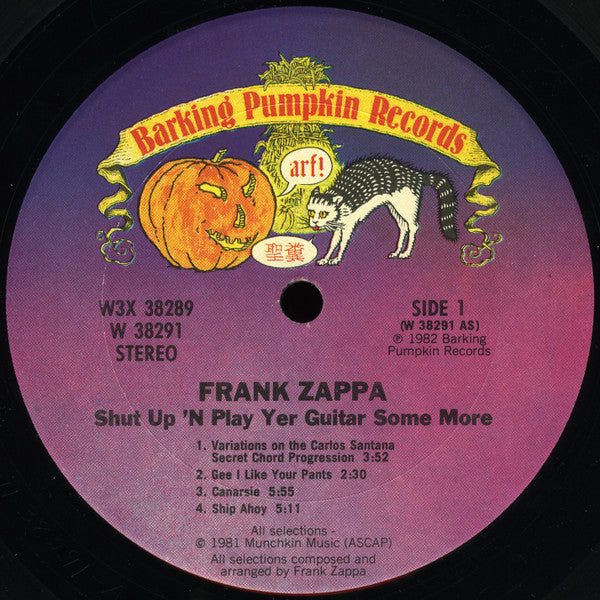Frank Zappa : Shut Up 'N Play Yer Guitar (3xLP, Album, Comp, Ter + Box)