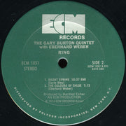 Gary Burton Quintet with Eberhard Weber : Ring (LP, Album)
