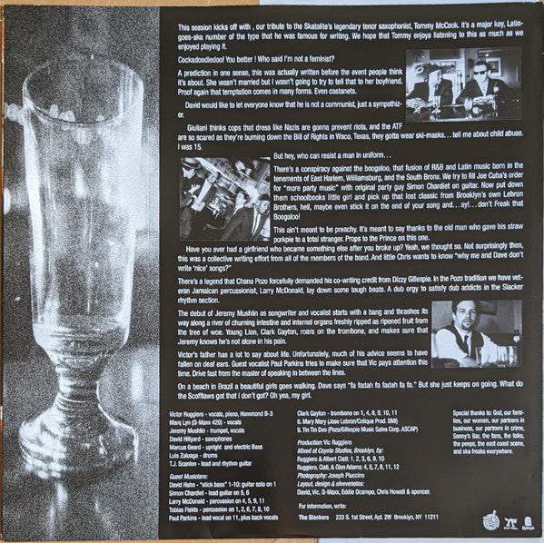 The Slackers : Redlight  (LP, Album, RSD, RE, RM, Sil)