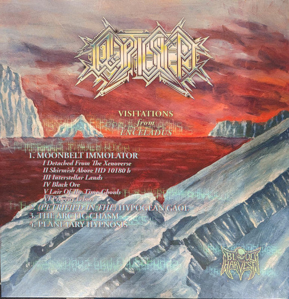 Cryptic Shift : Visitations From Enceladus (LP, Album, Ltd, RE, Hyp)
