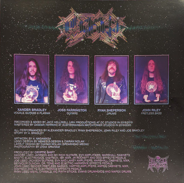 Cryptic Shift : Visitations From Enceladus (LP, Album, Ltd, RE, Hyp)