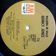 Quincy Jones : Walking In Space (LP, Album, Pit)