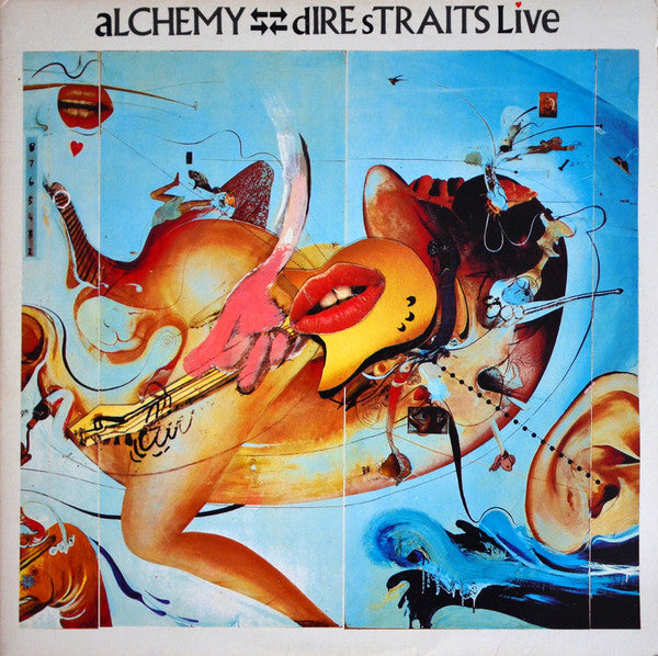 Dire Straits : Alchemy - Dire Straits Live (2xLP, Album, Gat)
