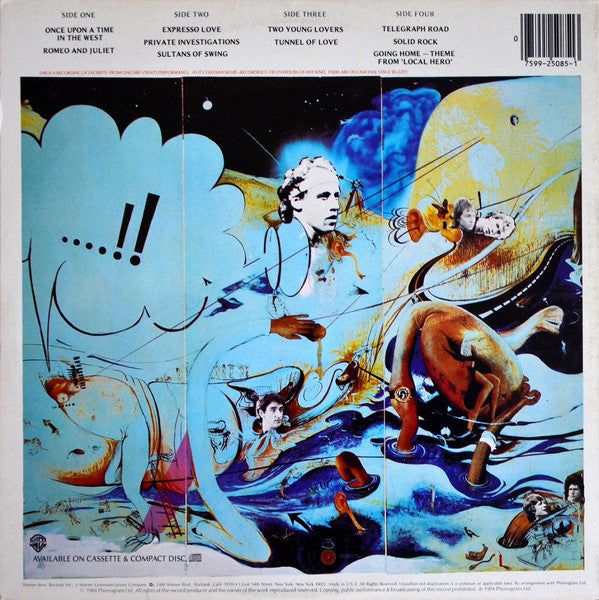 Dire Straits : Alchemy - Dire Straits Live (2xLP, Album, Gat)