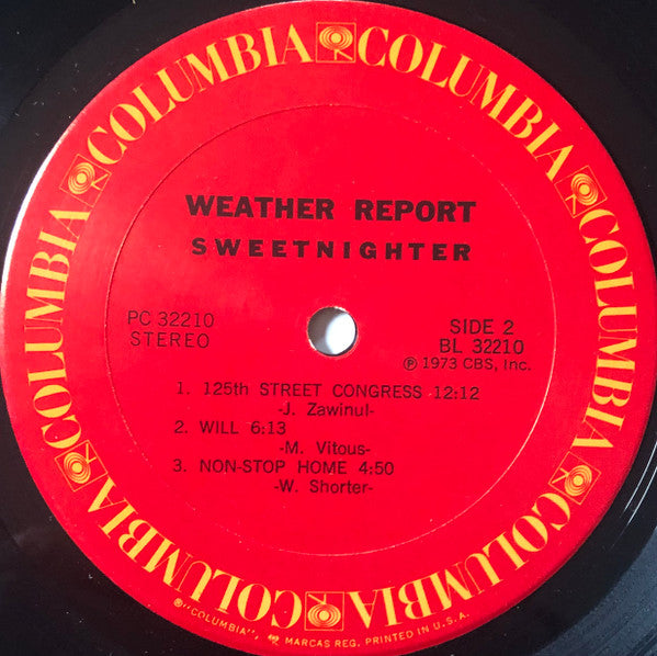Weather Report : Sweetnighter (LP, Album, RE)