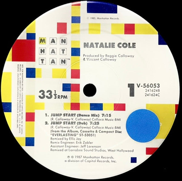 Natalie Cole : Jump Start (12", Spe)