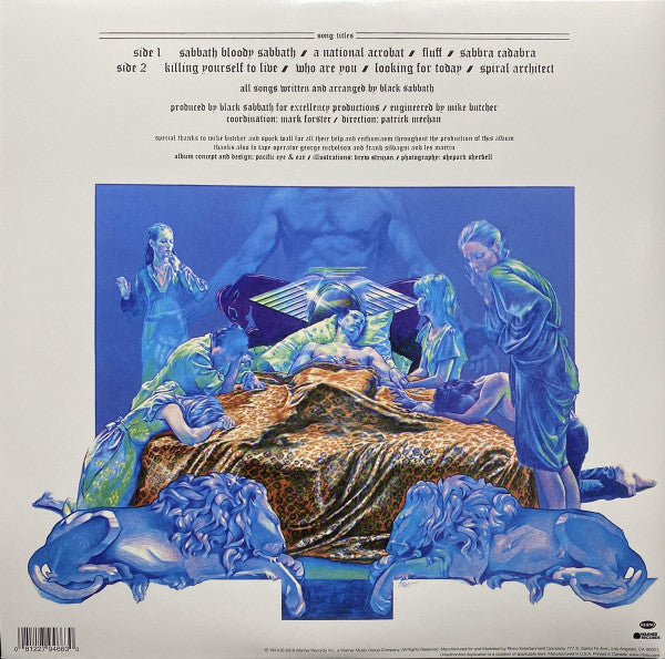 Black Sabbath : Sabbath Bloody Sabbath (LP, Album, RE, RM, 180)