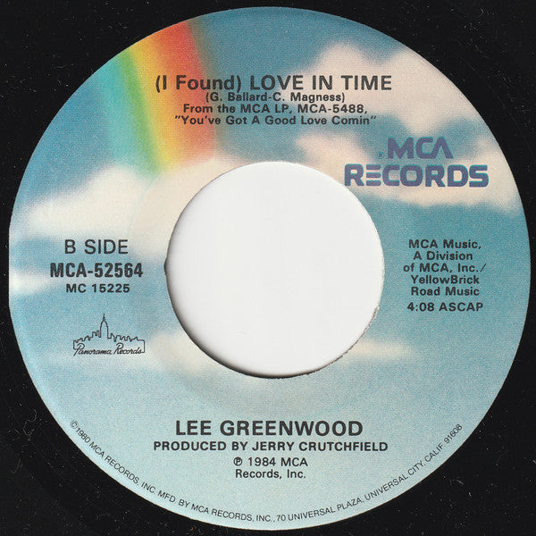 Lee Greenwood : Dixie Road (7", Single, Glo)