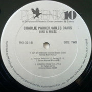 Charlie Parker / Miles Davis : Bird & Miles (LP, Comp)