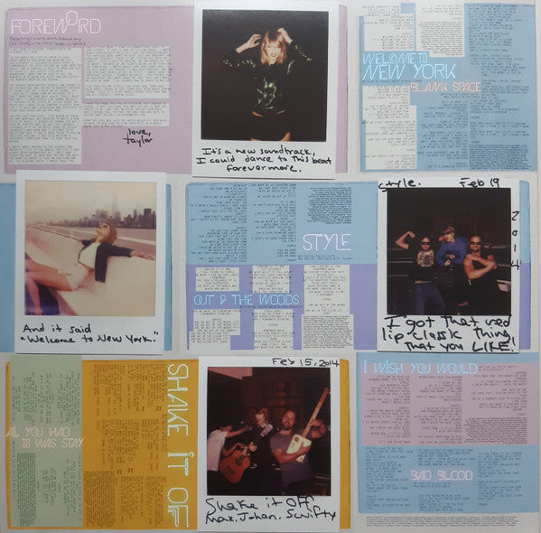 Taylor Swift : 1989 (2xLP, Album, RE, RP)