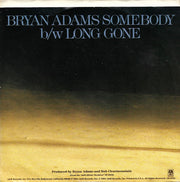 Bryan Adams : Somebody (7", Single, Pit)