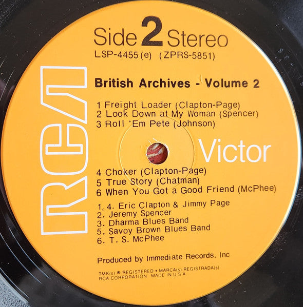 Various : British Archives - Volume 2 (LP, Comp, Hol)