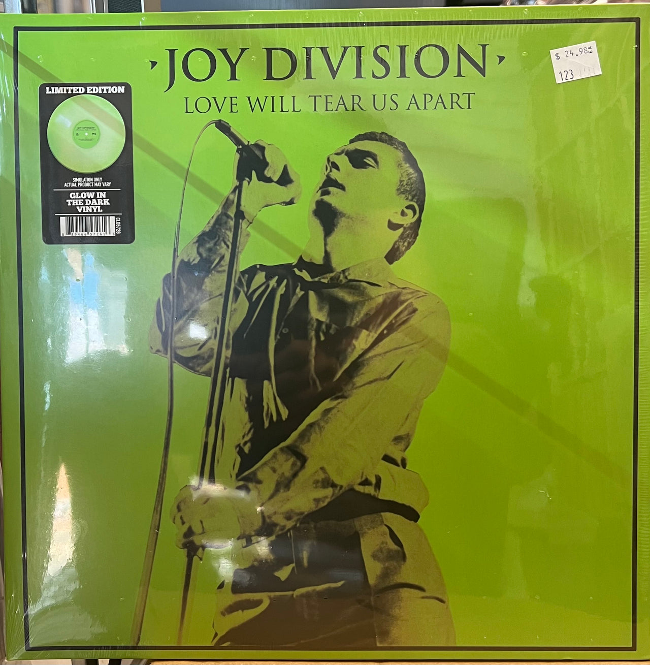 Joy Division - Love Will Tear Us Apart (Mint (M)) Rock (12", Ltd, RE, Unofficial, Glo)