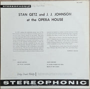 Stan Getz And J.J. Johnson : At The Opera House (LP, Album)