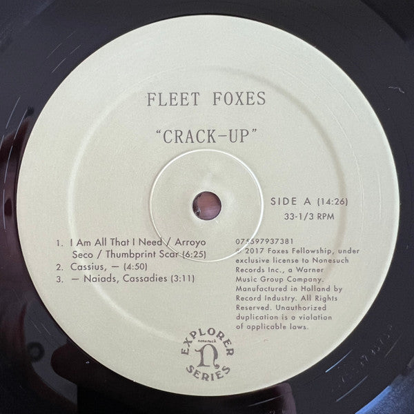 Fleet Foxes : Crack-Up (2xLP, Album)