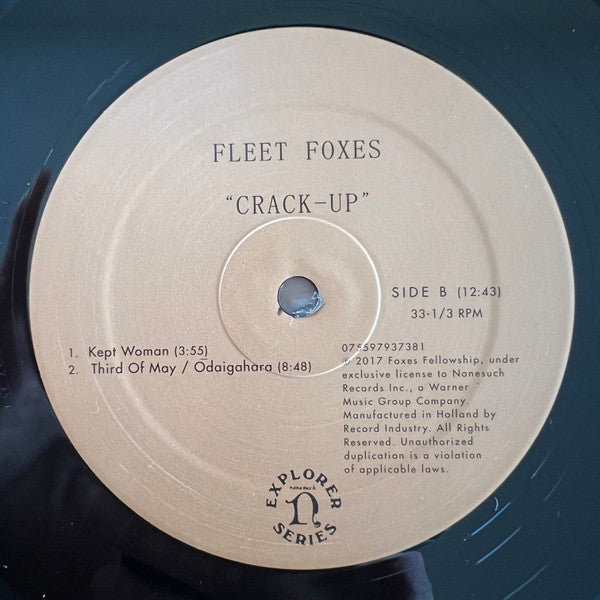 Fleet Foxes : Crack-Up (2xLP, Album)