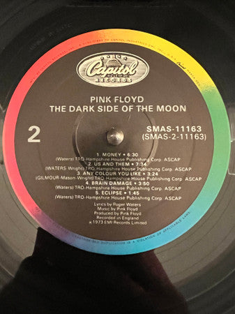 Pink Floyd : The Dark Side Of The Moon (LP, Album, MP, RE, Qua)