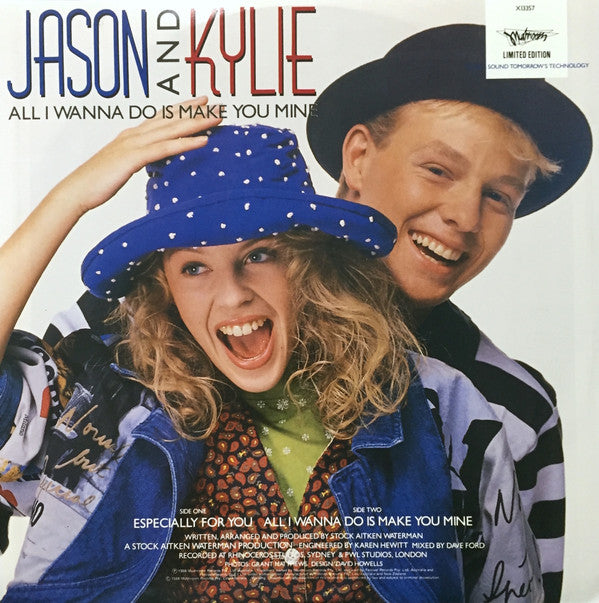 Kylie Minogue And Jason Donovan : Especially For You (12", Single, Ltd)