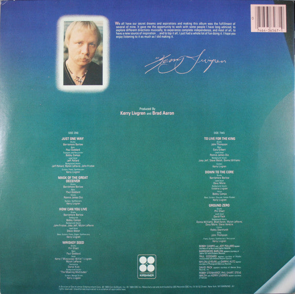 Kerry Livgren : Seeds Of Change (LP, Album, San)