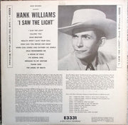 Hank Williams : I Saw The Light (LP, Comp, Mono, RE)