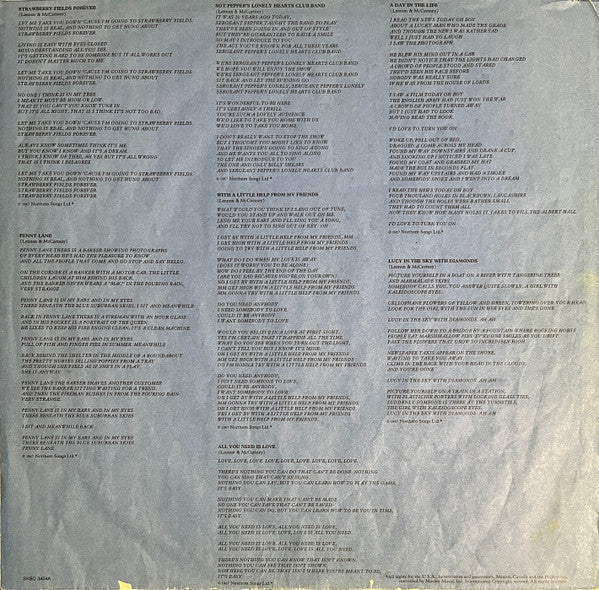 The Beatles : 1967-1970 (2xLP, Comp, RE, Jac)