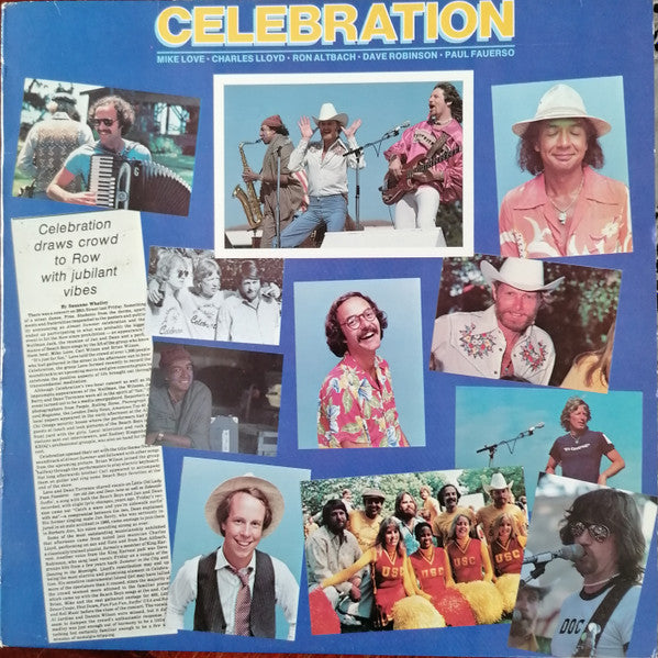 Celebration : Celebration (LP, Album, Ter)