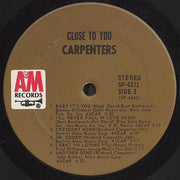 Carpenters : Close To You (LP, Album, San)