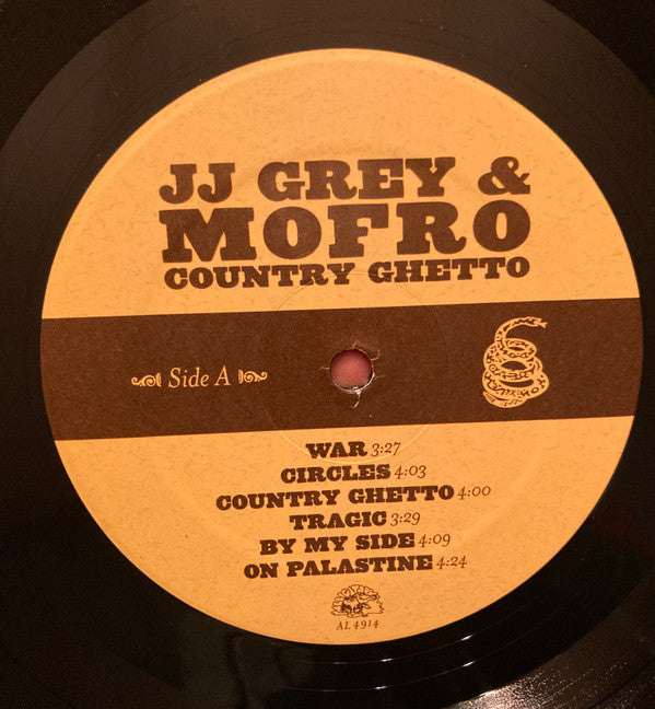 JJ Grey & Mofro : Country Ghetto  (LP, Album, RE)