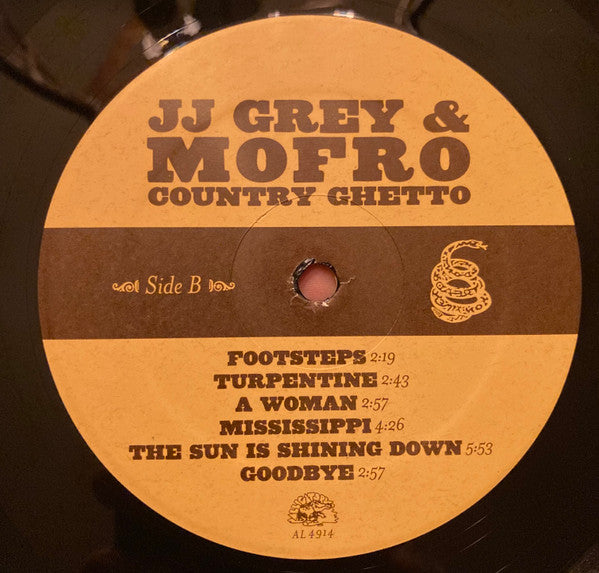 JJ Grey & Mofro : Country Ghetto  (LP, Album, RE)