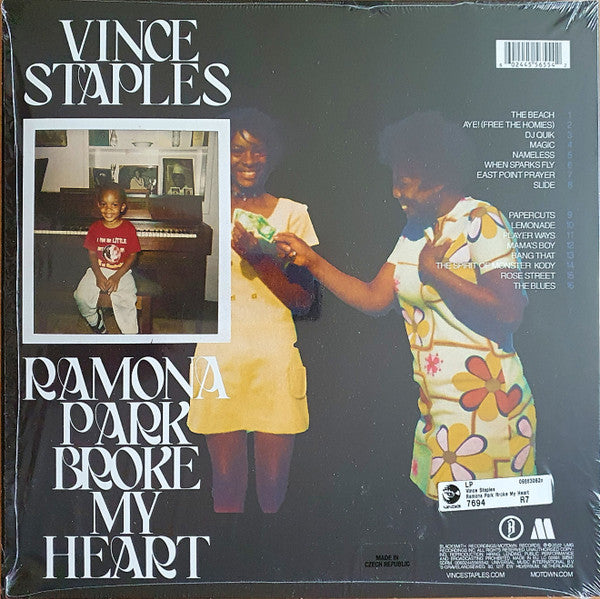Vince Staples : Ramona Park Broke My Heart (LP, Album)