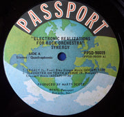 Synergy (3) : Electronic Realizations For Rock Orchestra (LP, Album, Quad, Ter)