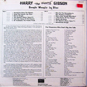 Harry (The Hipster) Gibson* : Boogie Woogie In Blue (LP, Album, RE)