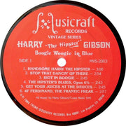 Harry (The Hipster) Gibson* : Boogie Woogie In Blue (LP, Album, RE)