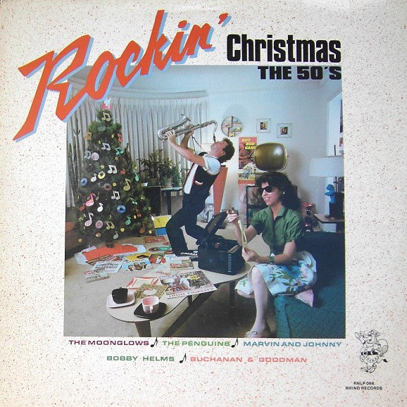 Various : Rockin' Christmas The 50's (LP, Comp)