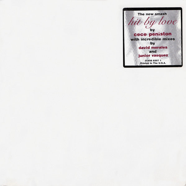 CeCe Peniston* : Hit By Love (2x12", Single, Promo, Gat)