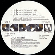 CeCe Peniston* : Hit By Love (2x12", Single, Promo, Gat)