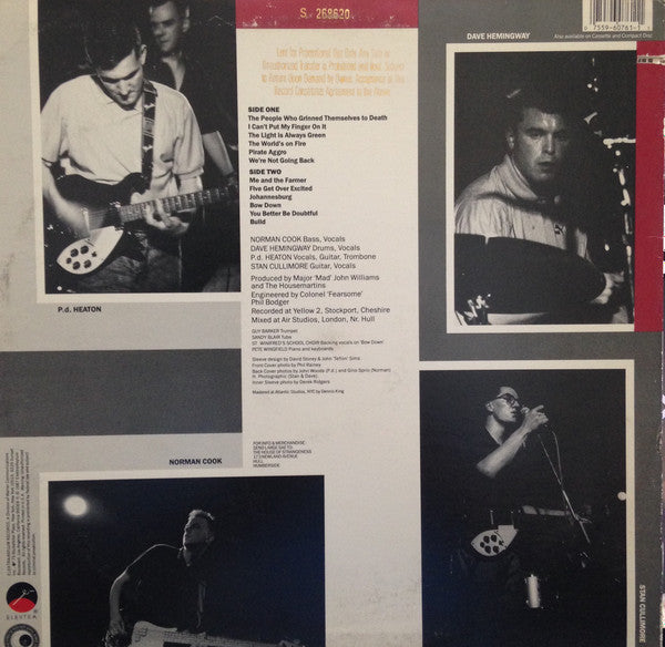 The Housemartins : The People Who Grinned Themselves To Death (LP, Album, Promo)