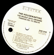 The Housemartins : The People Who Grinned Themselves To Death (LP, Album, Promo)