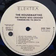 The Housemartins : The People Who Grinned Themselves To Death (LP, Album, Promo)
