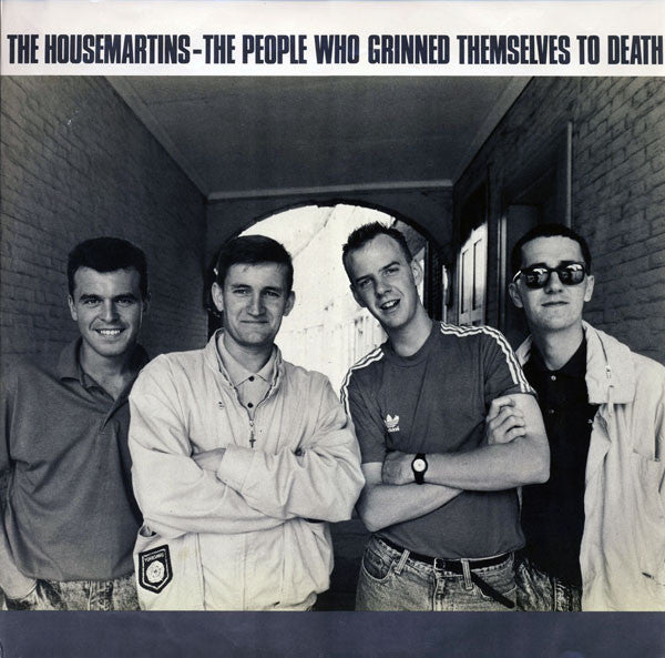 The Housemartins : The People Who Grinned Themselves To Death (LP, Album, Promo)
