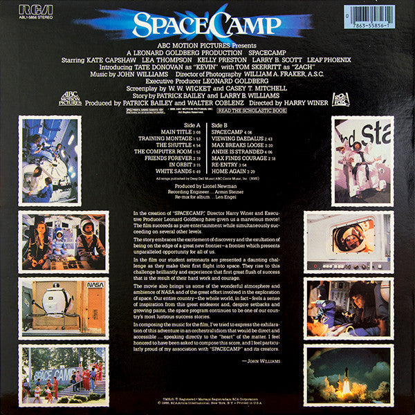 John Williams (4) : SpaceCamp (Original Motion Picture Soundtrack) (LP, Album)