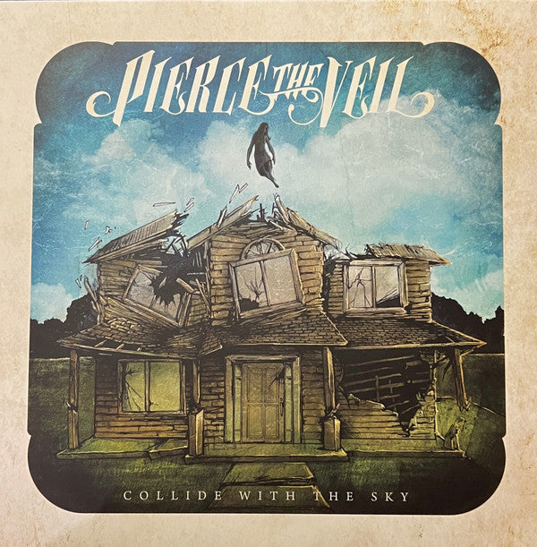 Pierce The Veil : Collide With The Sky (LP, Album, RE, RP, Aqu)