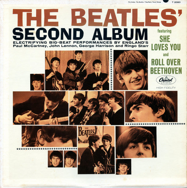 The Beatles : The Beatles' Second Album (LP, Album, Mono, 1st)